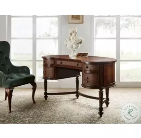 Charleston Maraschino Cherry Kidney Writing Desk