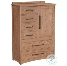 Oak Park Taupe Door Chest