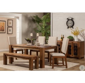 Shasta Natural Upholstered Side Chair Set of 2