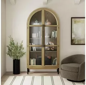 Homer Weathered Oak Bookcase
