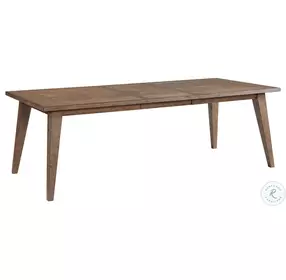 Oslo Weathered Chestnut Extendable Dining Room Set
