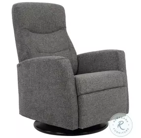 Oslo Charcoal Swivel Glider Large Power Recliner