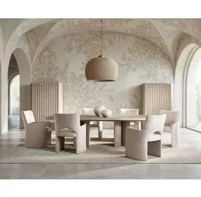 Loggia Aria 108" Extendable Rectangular Dining Table