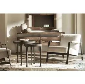 Casa Paros Playa And Anthracite 2 Drawer Console Table