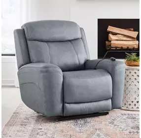 Everwell Sydney Evening Lay Flat Power Lift Recliner with Heat and Massage