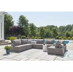 Bree Zee Brown Outdoor End Table