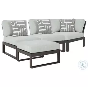 Beachloft Gray 4 Piece Outdoor Sectional