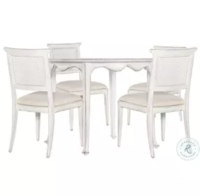 Charleston Magnolia White Breakfast Table