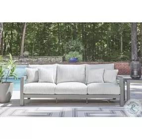 Moonlight View Gray Performance Fabric Outdoor Conversation Sets