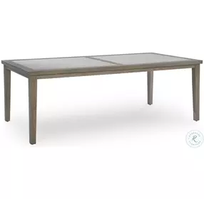 Rainier Ranch Brown and Beige Outdoor Dining Room Set