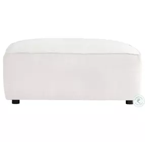 Bliss Cream Ottoman