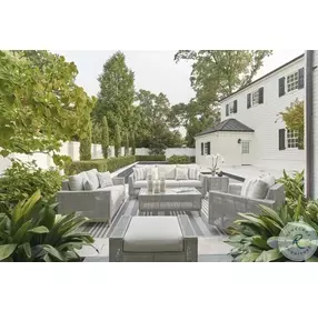 Seton Creek Gray Outdoor End Table