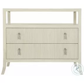 East Hampton Cerused Linen Bachelors Chest