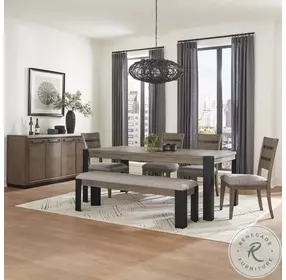 Woodland View Neutral Dining Bench