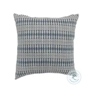 Malia Blue Large Throw Pillow Set Of 2