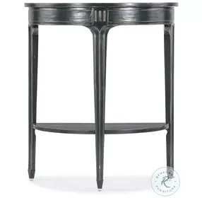 Charleston Green Demilune Accent Table