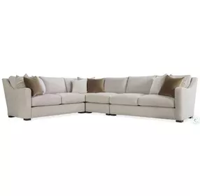 Ventura Beige 4 Piece Fabric Sectional