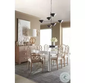 Fairfield Cerused Oak Bamboo Dining Chair