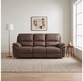 Proctor Brown Double 90" Power Reclining Sofa