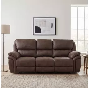 Proctor Brown Double 90" Reclining Sofa
