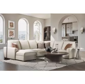 Modern Mood Dark Brown Round Cocktail Table