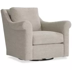 Keirnan Beige Swivel Chair
