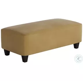Bella Harvest Gold Rectangular Cocktail Ottoman