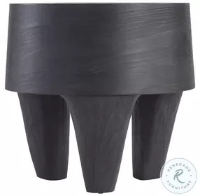 Katana Blackened Pine Side Table