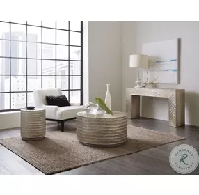 Bellagio German Silver Foil Console Table