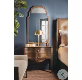 Archives Mottled Amber Tall Mirror