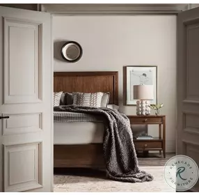 Archives Classic Walnut 2 Drawer Nightstand With Open Shelf