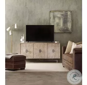 Melange White Wash 68" TV Stand