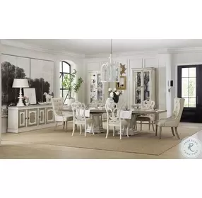 Sanctuary 2 Light Wood Tone Hostesse Performance Fabric Upholstered Chair Set Of 2