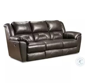 Pandora Fossil Power Reclining Sofa With Power Headrest