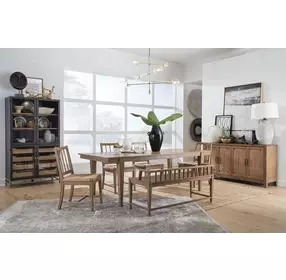 Fernholt Belgian Wheat Dining Bench