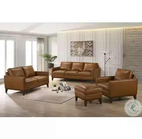Caspar Caramel Sofa