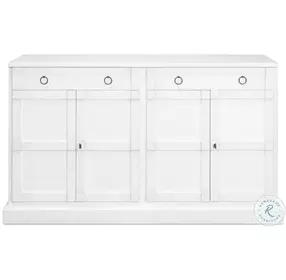 R245-79 Cortina White Console