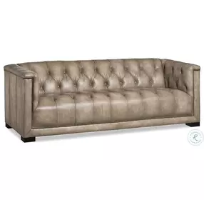 Dobbs Lola Wheat Leather Sofa