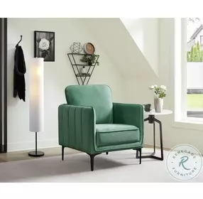 Reale Green Accent Chair