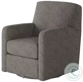 Flash Dance Berber Sterling Swivel Glider