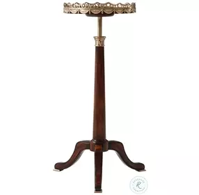 Rep.li.ca Ramsey Mahogany Telescopic 16" Round Accent Table