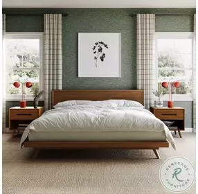 Emery Pecan 5 Drawer Chest