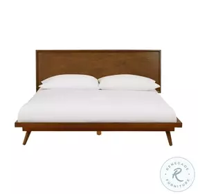 Emery Pecan Platform Bedroom Set