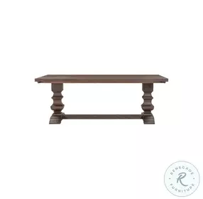 Emerson Dark Brown 122" Extendable Rectangular Dining Room Set