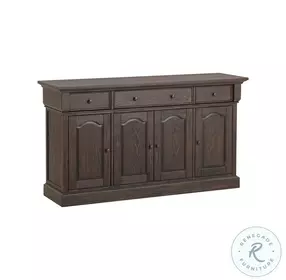 Emerson Dark Brown Door Sideboard