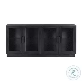 Nolan Black Wood Console