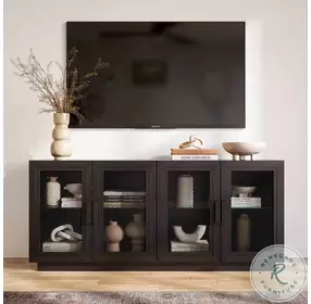 Nolan Black Wood Console