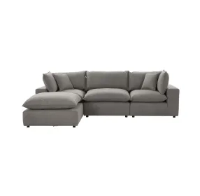 Cali Slate Performance Fabric Modular Sectional
