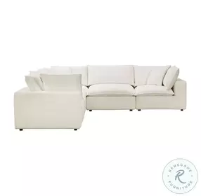 Cali Natural Performance Fabric Modular L-Sectional