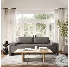 Maeve Slate Gray 91" Sofa